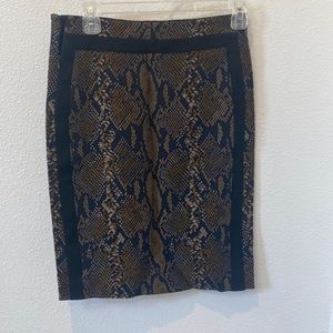 Leopard skirt ,Size 2